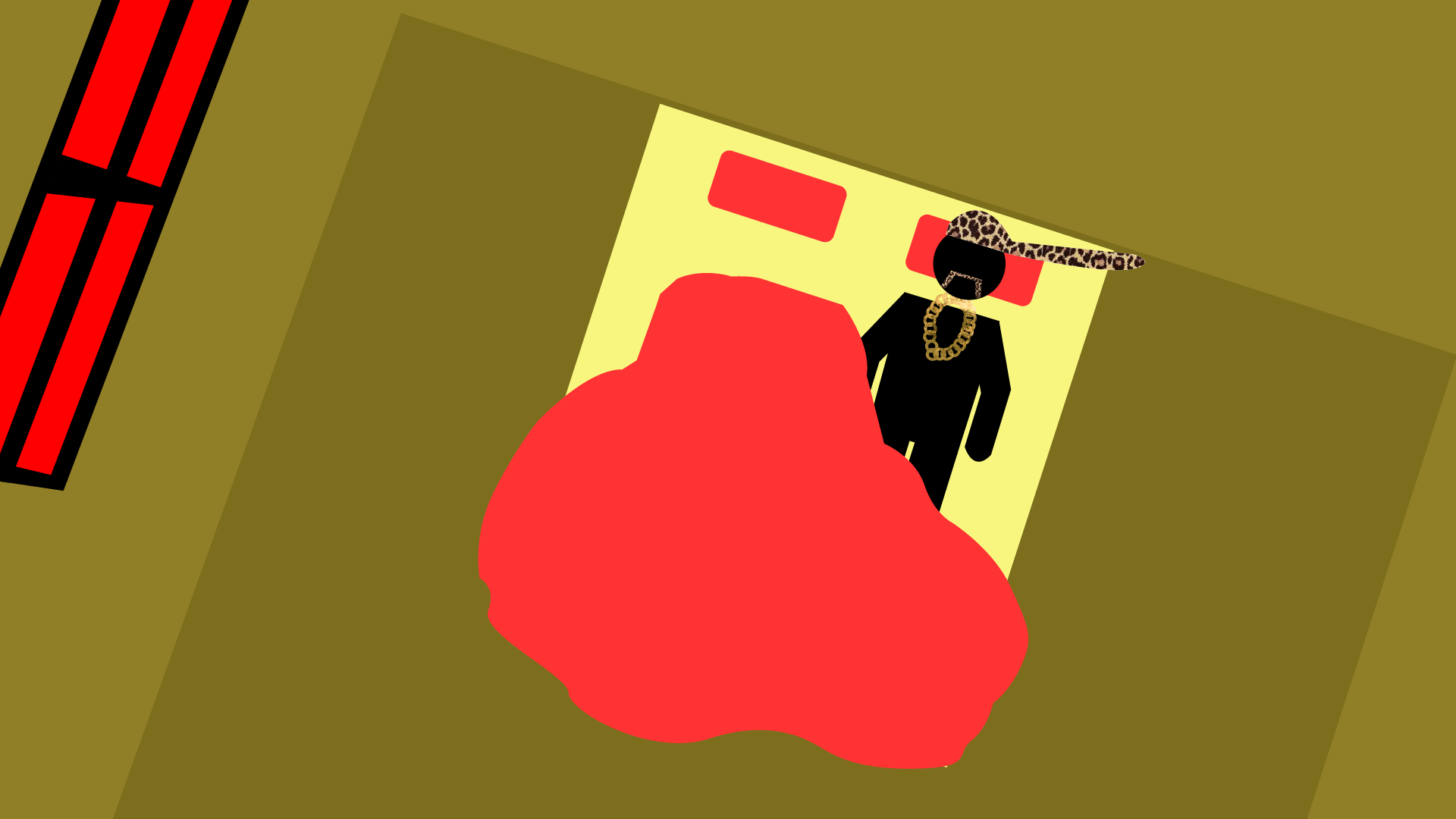 A still of the Paranoia music video