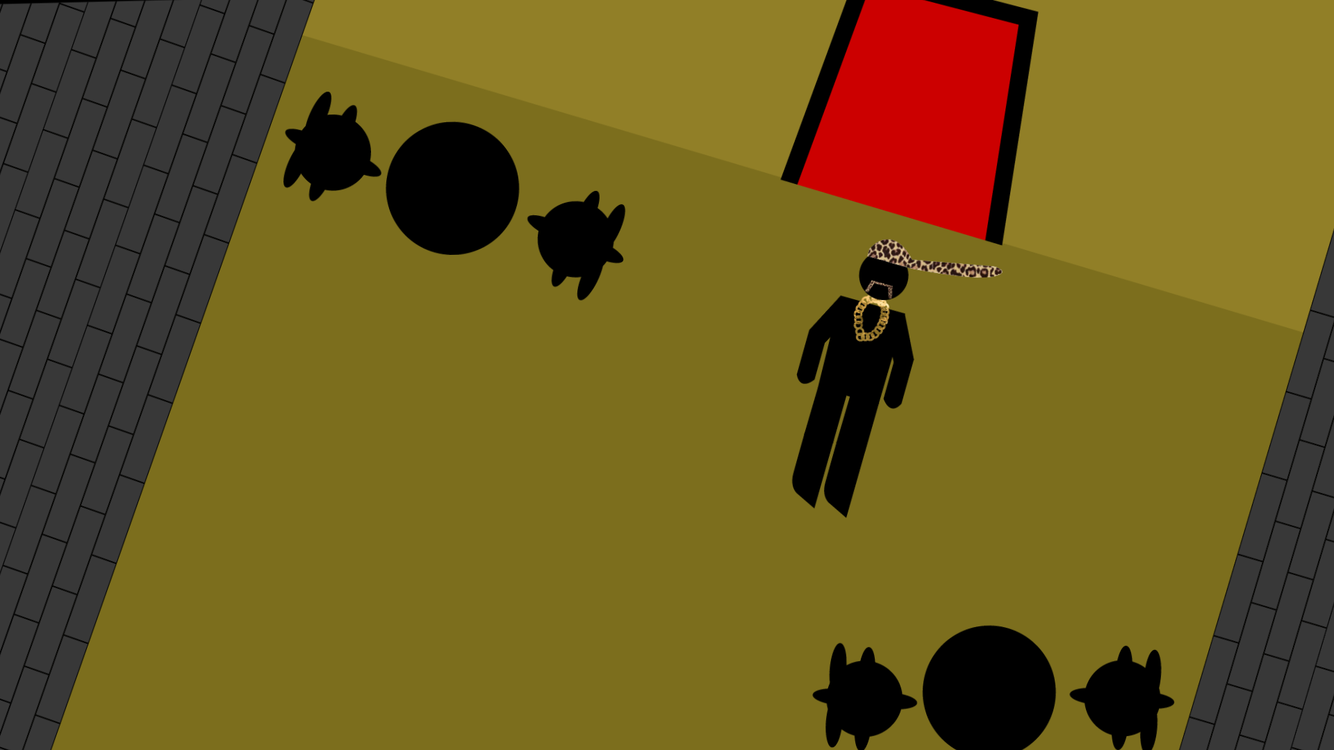 A still of the Paranoia music video