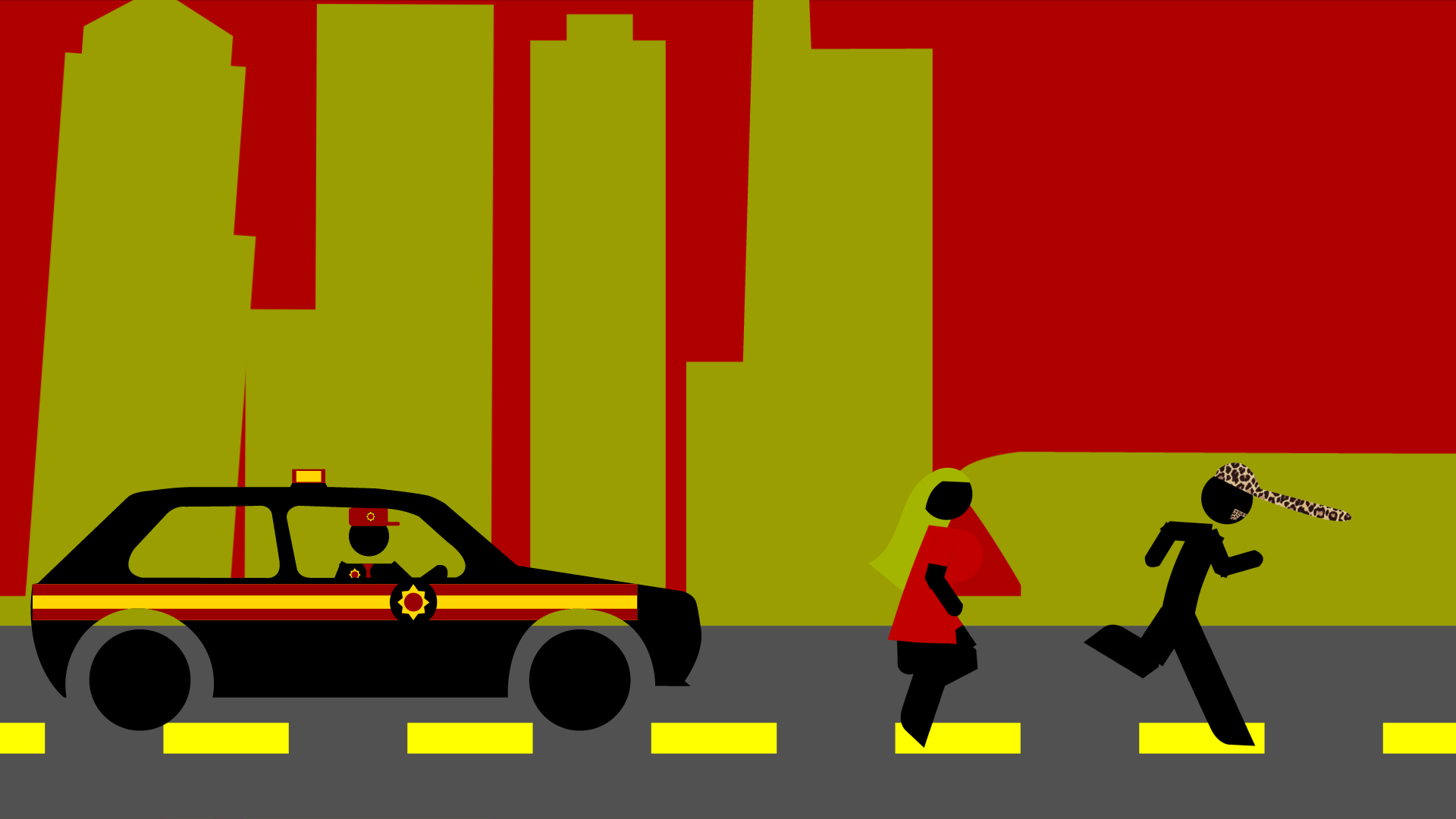 A still of the Paranoia music video