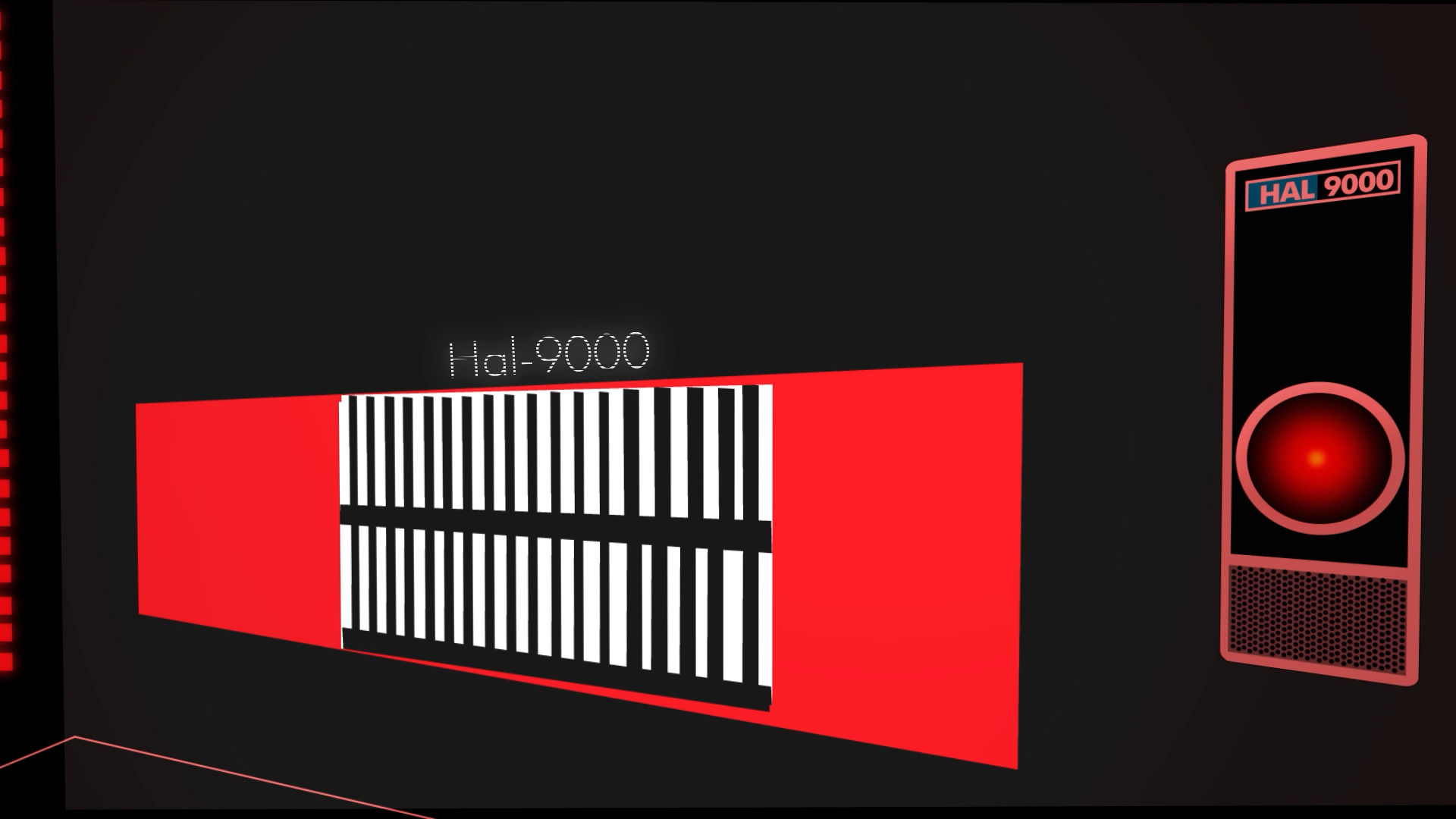 A Still from the 2001: A Space Odyssey Title Sequence