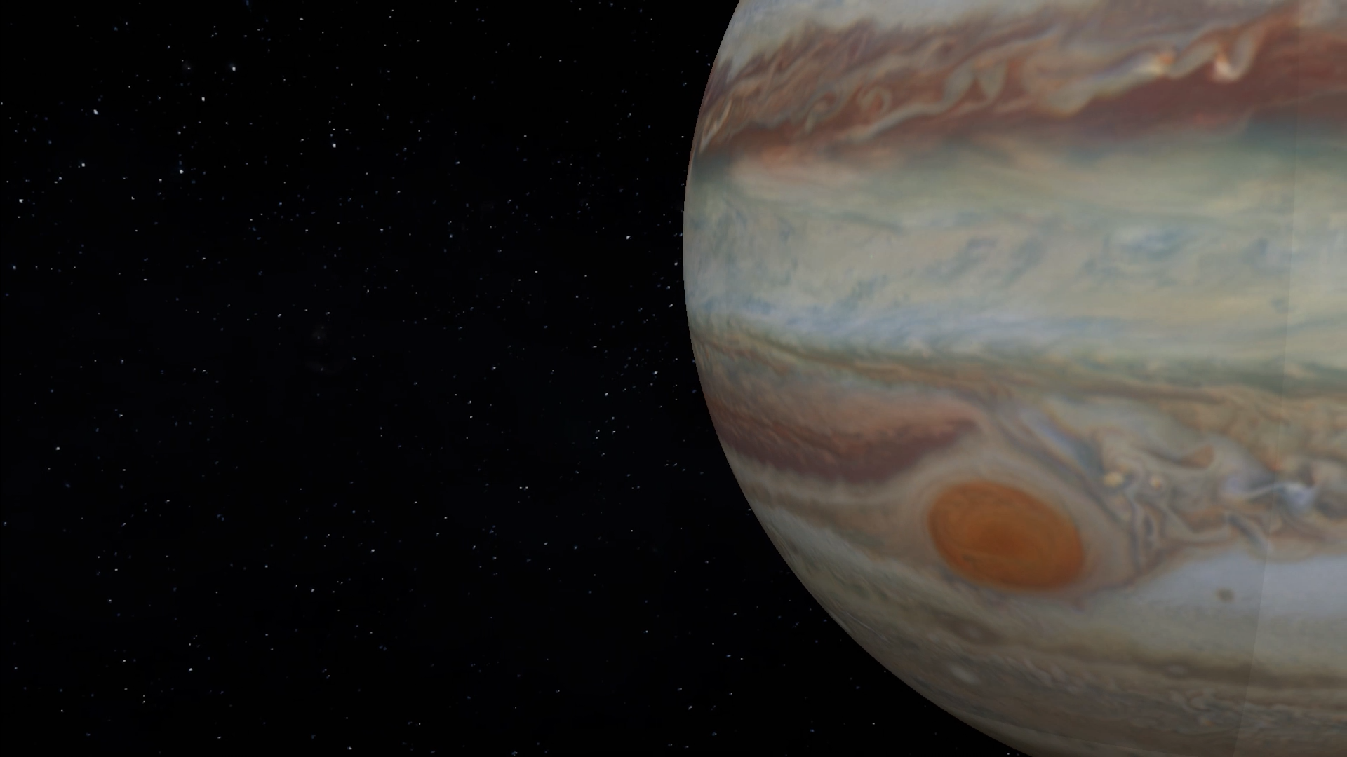 A Still from the 2001: A Space Odyssey Title Sequence