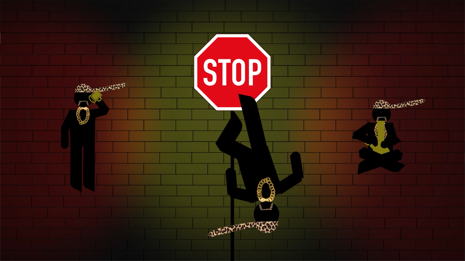 A still of the Paranoia music video