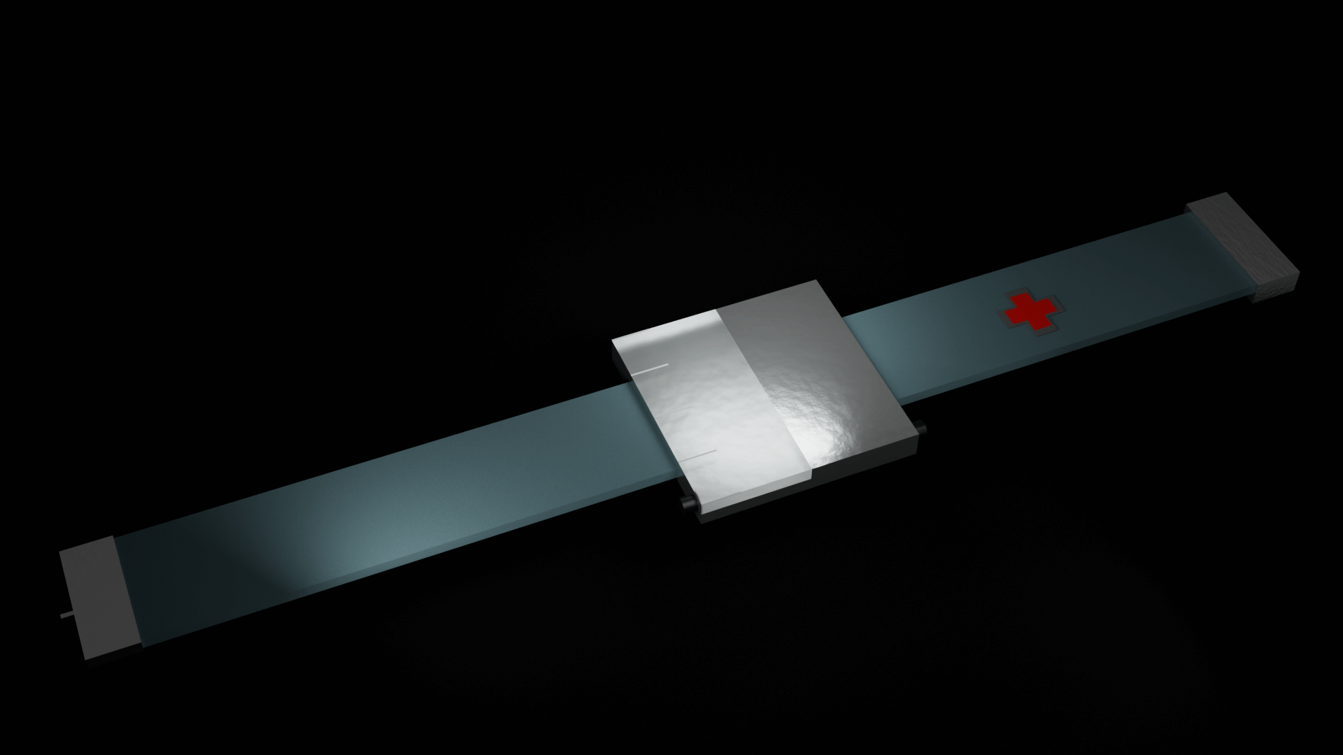 A 3d Render of the InsuGuard Watch